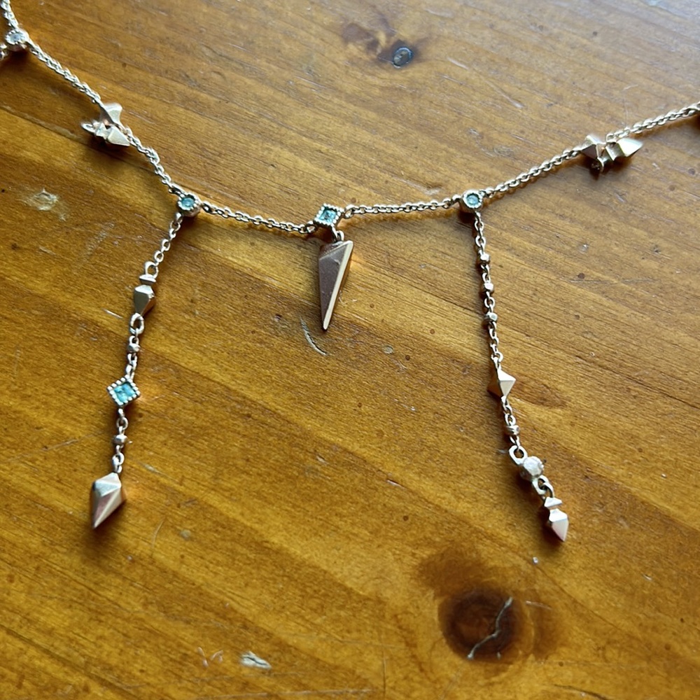 Kendra Scott Loralei Neckkace, Rose Gold - Picture 2 of 4